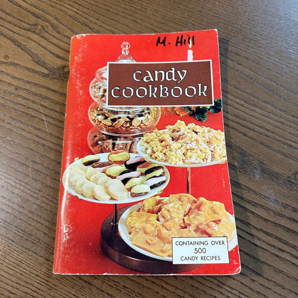 Vintage 1966 Candy Cookbook Favorite Recipes Press 500+ Recipes Retro MCM